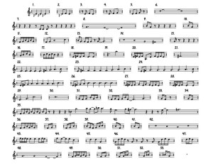 Terry Riley In C full score