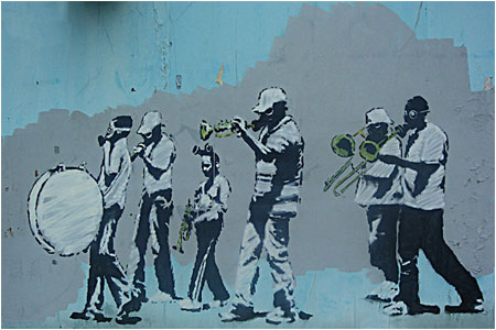 banksy-marching-band