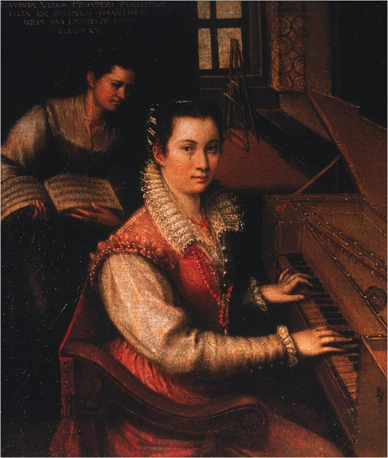 Fontana-Self-Portrait-at-the-Spinet-1577